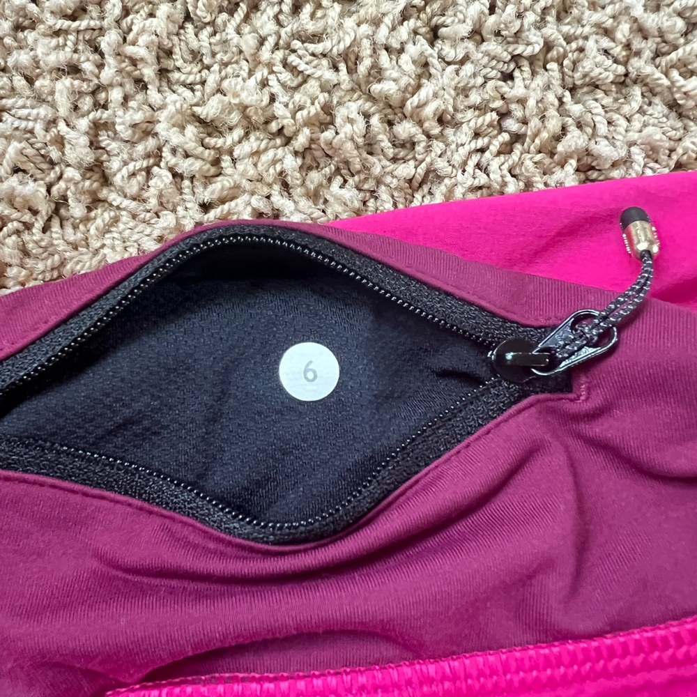 Lululemon Pink Athletic Shorts - Picture 3 of 3